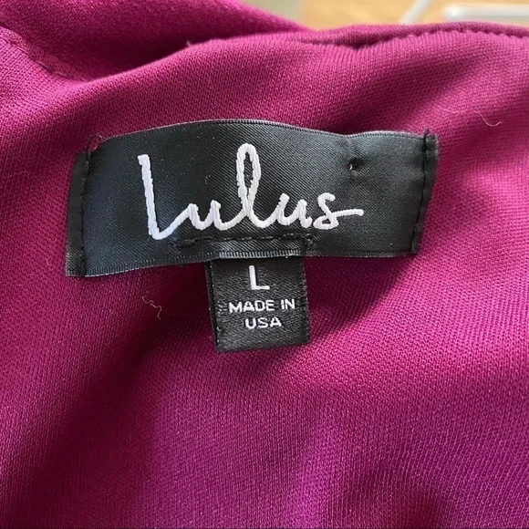 Lulu's Pink Skater Dress Size Large - Picture 9 of 14